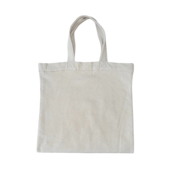 Yves Saint Laurent YSL 100% Cotton‎ Fleece Logo Shoulder Tote Bag - Picture 6 of 9